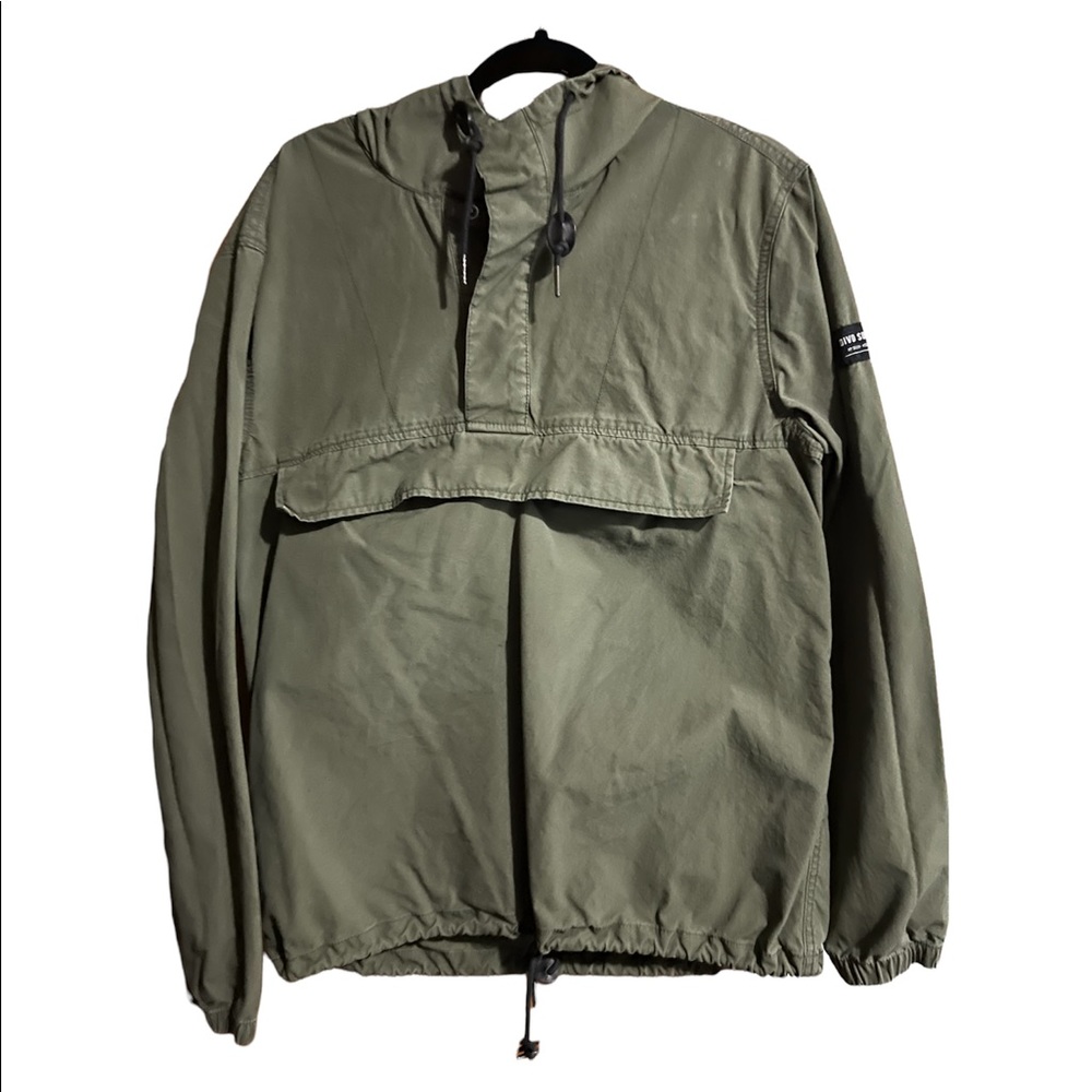 Olive green jacket